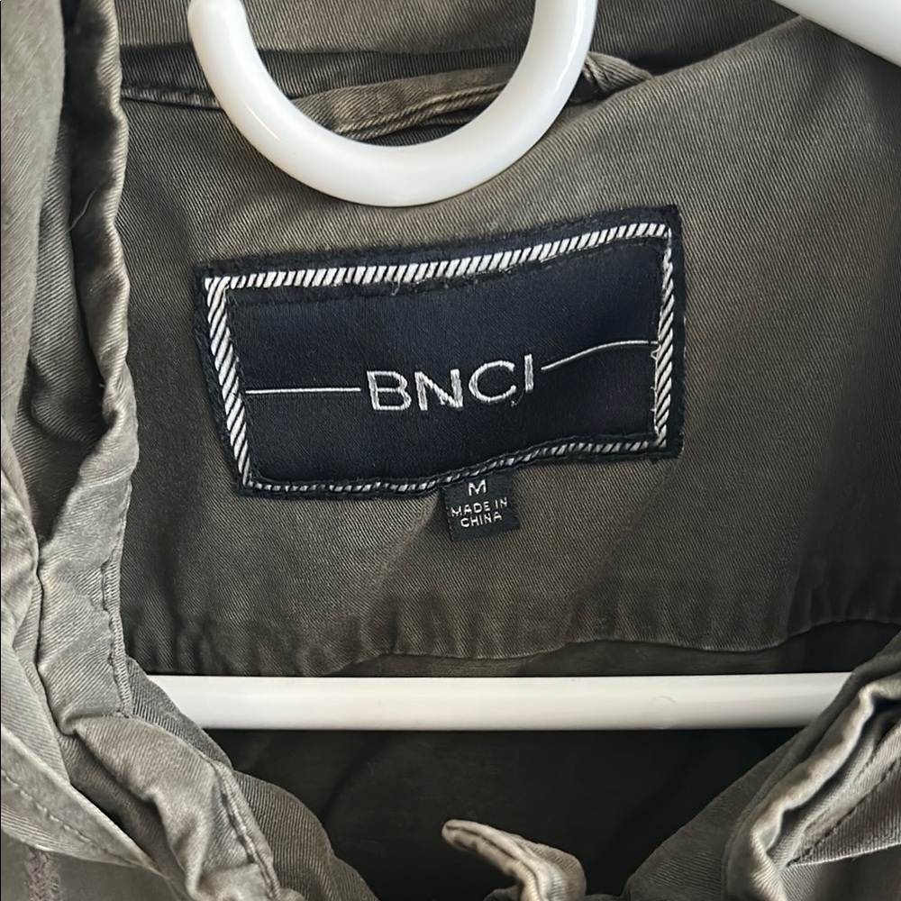 BNCI Olive Green Hooded Jacket - Picture 2 of 6
